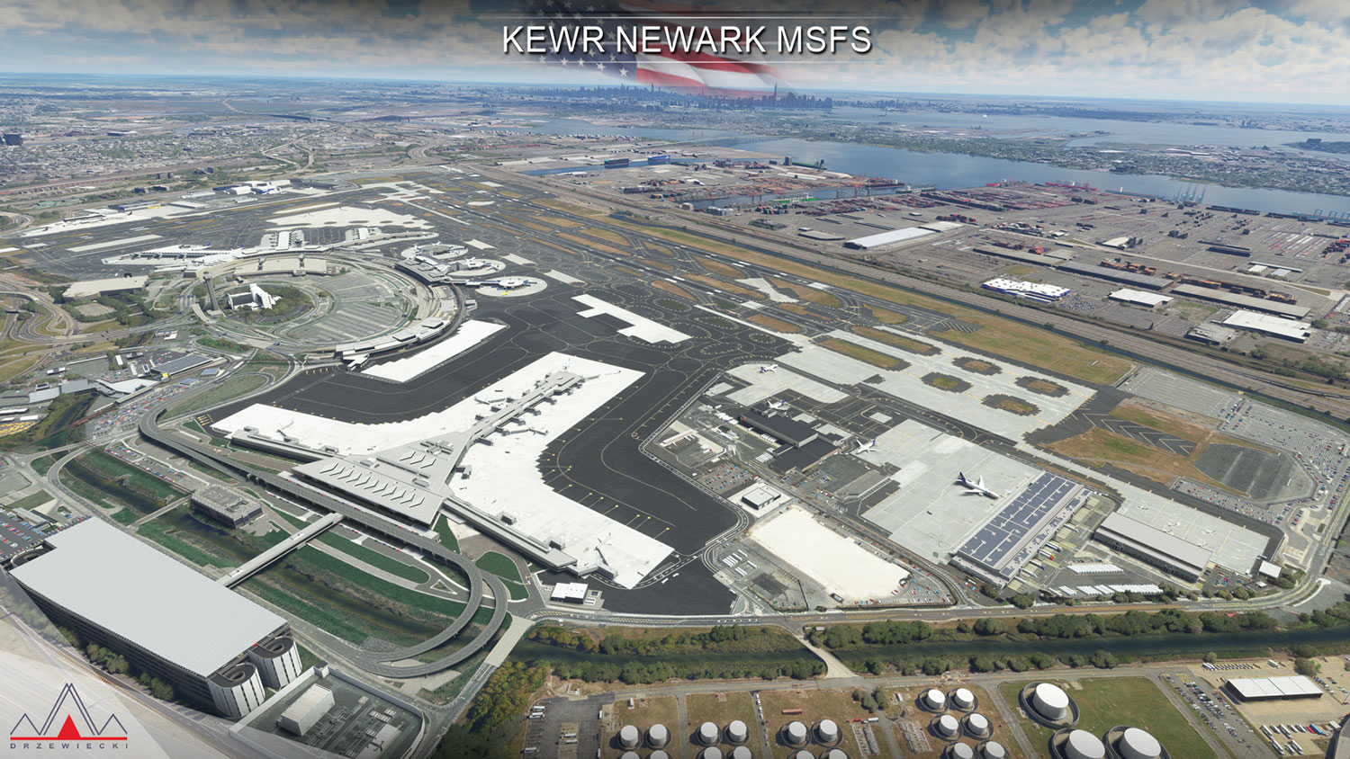 Drzewiecki Design - KEWR Newark Liberty International Airport MSFS